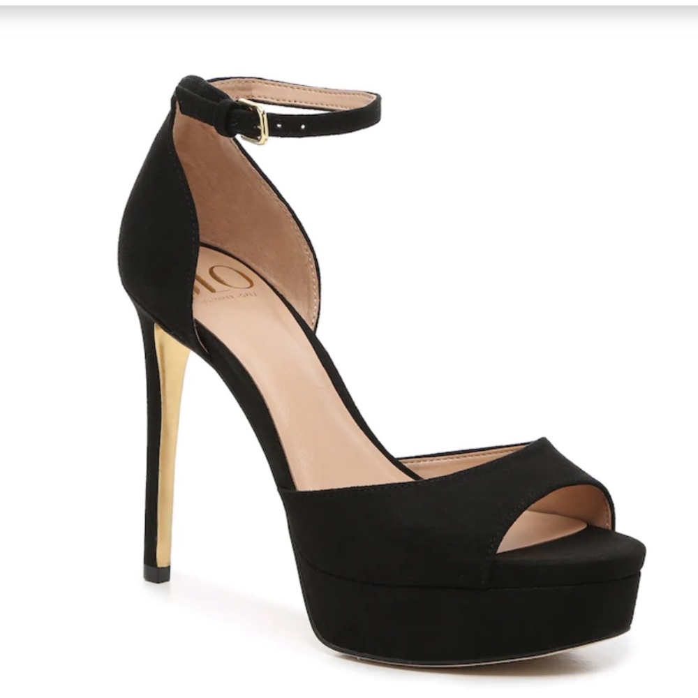DSW x JLO Idolina Platform Sandal Heel in Original Box